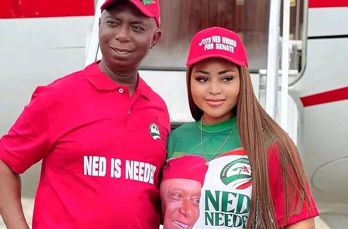 Ned Nwoko and his wife Regina Daniels