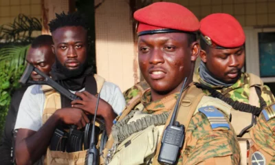 The thwarted coup attempt comes nearly a year after Burkina Faso's junta leader Ibrahim Traore (center) seized power in the West African nation.