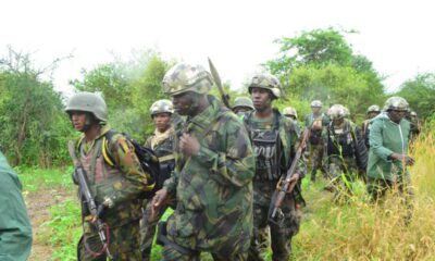 Troops of Operation Safe Haven (OPSH), a military taskforce maintaining peace in Plateau, Bauchi and Kaduna states, have uncovered a gun factory at Kafachan, Jama’a Local Government Area (LGA) of Kaduna State. Capt. James Oya, the Media Officer of OPSH, disclosed this in a statement on Saturday. Oya said the troops also arrested one Napoleon John, a suspected gunrunner, and recovered various types of weapons and ammunition. He explained that the feat was possible owing to a week-long operation conducted by the troops. ”In line with our resolve to deal decisively with sponsors and perpetrators of crime as well as mopping up illegal weapons in our joint operation area, our troops have uncovered a gun manufacturing factory in Kafanchan, Jama’a LGA of Kaduna State. ”This followed a week-long intelligence operations that finally led to the capture of a wanted gunrunner, Napoleon John who has been on our wanted list. ” The suspect, who confessed to the crime, led troops to a concealed factory where arms of different calibre were sold by another miscreant identified as Monday Dunia. ”Dunia confessed to have been in the business for more than five years, fuelling the crisis in Kaduna State and neighbouring Plateau. ”A thorough search of the factory led to the recovery of 22 different weapons, including seven pistols, two locally fabricated AK-47 rifles, two military grade AK-47 rifles and nine revolvers,” he said. Oya added that the troops also recovered one submachine gun, rounds of 7.62mm special ammunition, machine tools and a gas cylinder. ”In a follow-up operation held between Thursday night and early hours of Friday, troops raided another hideout in Adua 1 community of Kafanchan and recovered additional two AK-47 rifles, two revolver rifles, live rounds of 9mm and 7.62 ammunitions, six dangerous daggers, one hacker axe. ”Several empty cases of 7.62mm special rounds, two mobile phones, one fragmental jacket, two Police uniforms, one pair of military camouflage trousers, one ammunition magazine carrier, one pistol holster and one military grade camel pouch. ”We also recovered one police combat helmet, two masks, four identity cards, gunpowder, shrapnels, charms and amulets.”