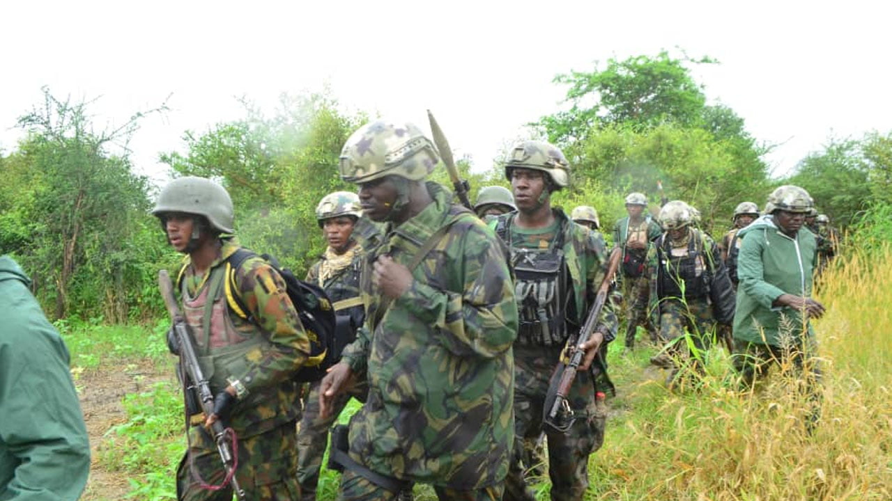 Troops of Operation Safe Haven (OPSH), a military taskforce maintaining peace in Plateau, Bauchi and Kaduna states, have uncovered a gun factory at Kafachan, Jama’a Local Government Area (LGA) of Kaduna State. Capt. James Oya, the Media Officer of OPSH, disclosed this in a statement on Saturday. Oya said the troops also arrested one Napoleon John, a suspected gunrunner, and recovered various types of weapons and ammunition. He explained that the feat was possible owing to a week-long operation conducted by the troops. ”In line with our resolve to deal decisively with sponsors and perpetrators of crime as well as mopping up illegal weapons in our joint operation area, our troops have uncovered a gun manufacturing factory in Kafanchan, Jama’a LGA of Kaduna State. ”This followed a week-long intelligence operations that finally led to the capture of a wanted gunrunner, Napoleon John who has been on our wanted list. ” The suspect, who confessed to the crime, led troops to a concealed factory where arms of different calibre were sold by another miscreant identified as Monday Dunia. ”Dunia confessed to have been in the business for more than five years, fuelling the crisis in Kaduna State and neighbouring Plateau. ”A thorough search of the factory led to the recovery of 22 different weapons, including seven pistols, two locally fabricated AK-47 rifles, two military grade AK-47 rifles and nine revolvers,” he said. Oya added that the troops also recovered one submachine gun, rounds of 7.62mm special ammunition, machine tools and a gas cylinder. ”In a follow-up operation held between Thursday night and early hours of Friday, troops raided another hideout in Adua 1 community of Kafanchan and recovered additional two AK-47 rifles, two revolver rifles, live rounds of 9mm and 7.62 ammunitions, six dangerous daggers, one hacker axe. ”Several empty cases of 7.62mm special rounds, two mobile phones, one fragmental jacket, two Police uniforms, one pair of military camouflage trousers, one ammunition magazine carrier, one pistol holster and one military grade camel pouch. ”We also recovered one police combat helmet, two masks, four identity cards, gunpowder, shrapnels, charms and amulets.”