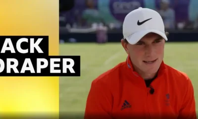 Jack Draper on an interview with BBC