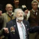 Getty Images Sir Ian McKellen and cast at the curtain call