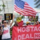 Reuters Relatives of Israeli hostages protest in Tel Aviv (11/06/24)