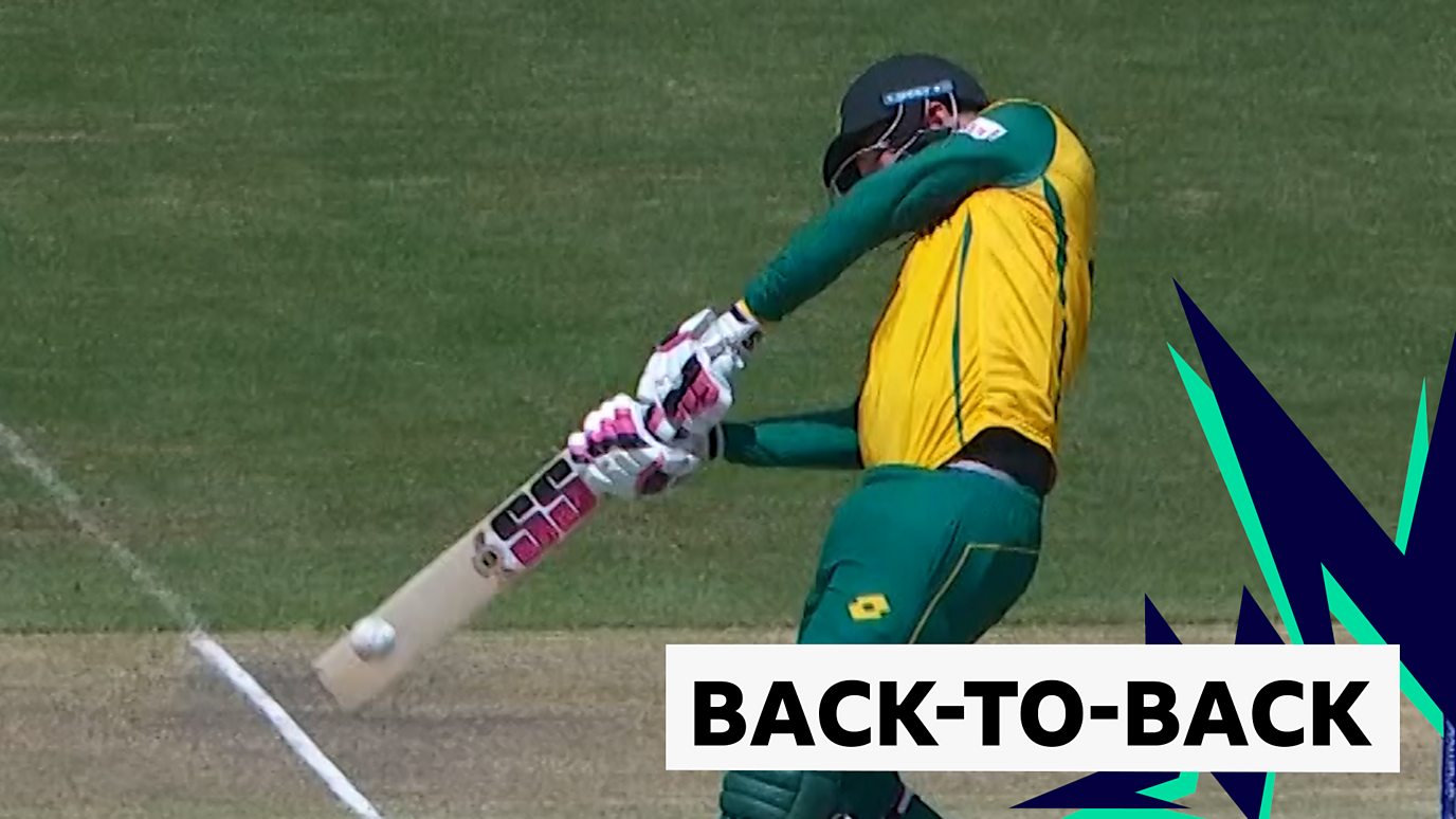 Play Klaasen hits back-to-back sixes for South Africa